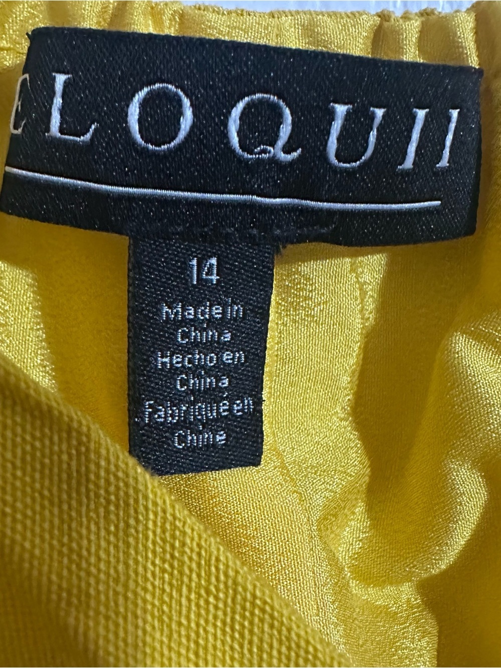 Eloquii Yellow Midi Dress Size 14 L/XL Tiered Boho Flutter Sleeve Rayon Blend - Picture 6 of 10